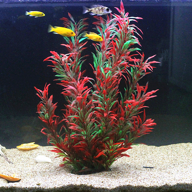 Aquaponics Fish Tank - 50CM Artificial Fish Tank Rare Plants