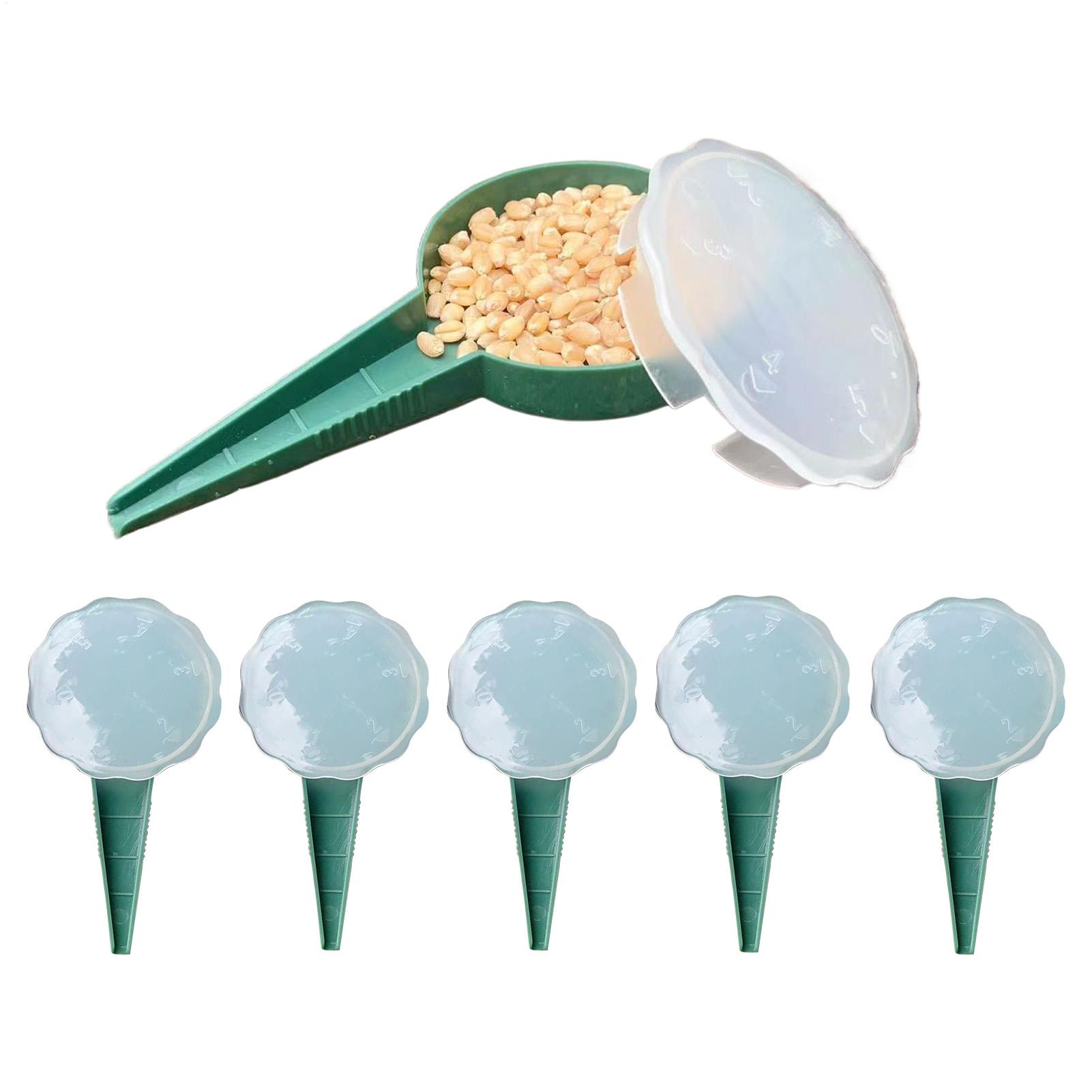 Gardening Tools Women - Manual Seed Spreader 5-Speed Adjustable Hand