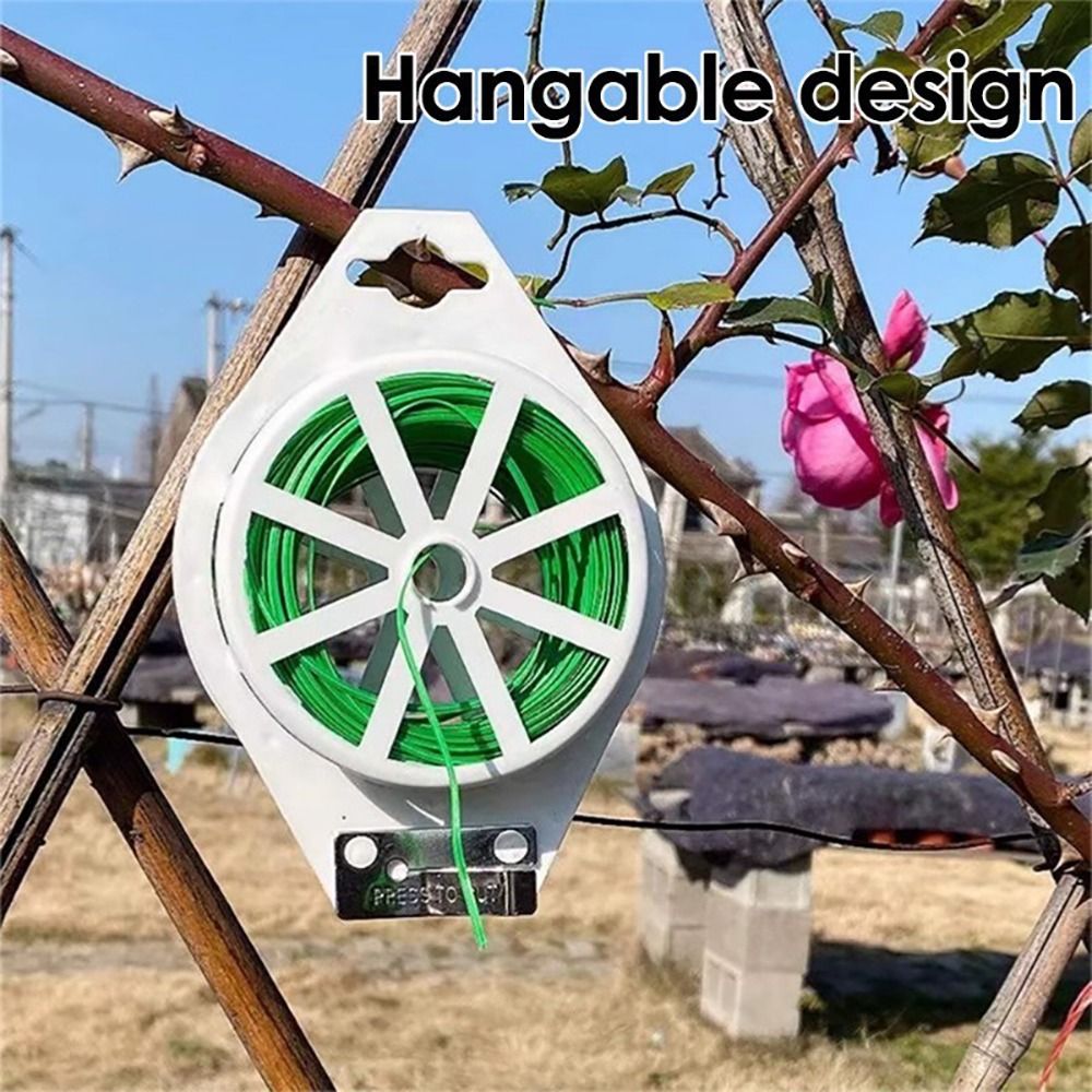 1Pcs Iron Wire Cable Ties Plan - Garden Wire Twist Tie ulasan dan harga
