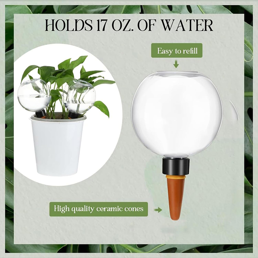 500ML Self Watering Globes Dri - Automatic Plant Waterer ulasan dan harga