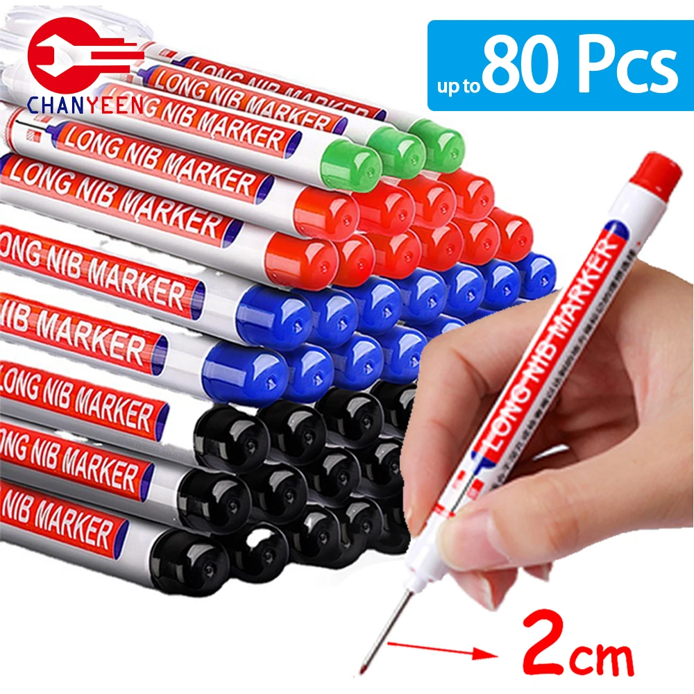 4-80Pcs 2cm Waterproof Long He - Garden Row Marker ulasan dan harga