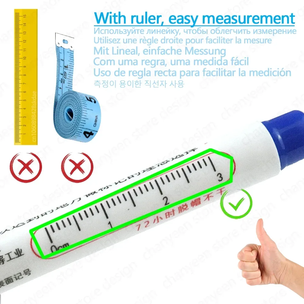 4-80Pcs 2cm Waterproof Long He - Garden Row Marker ulasan dan harga