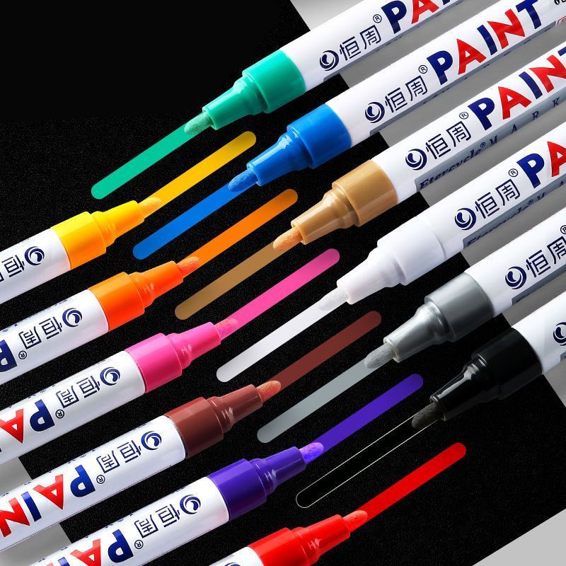 6Pcs Colorful Permanent White  - Garden Row Marker ulasan dan harga