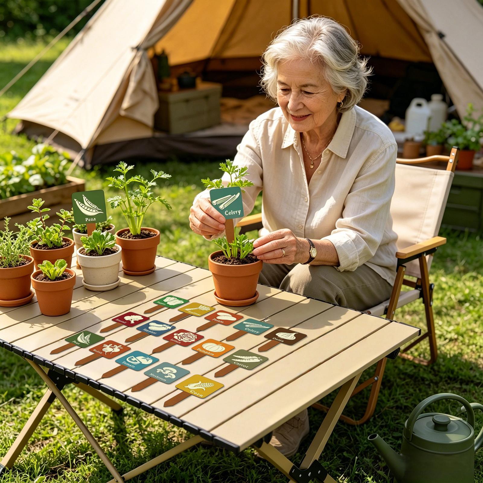 Garden Plant Markers 15 Pieces - Garden Row Marker ulasan dan harga