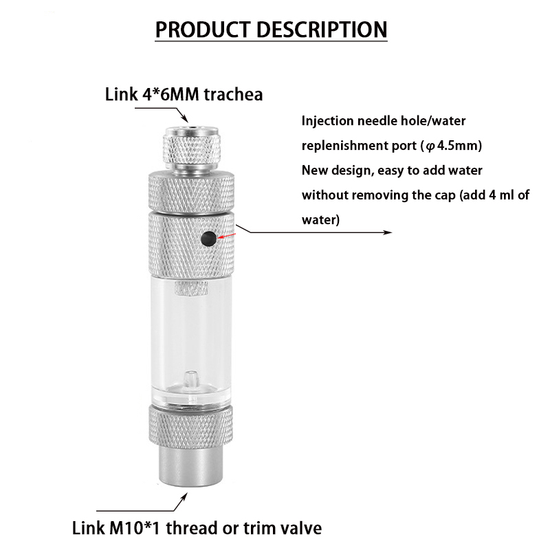 Aquarium CO2 Bubble Meter Wate - Aquaponics Fish Tank ulasan dan harga
