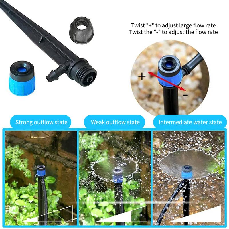 10Pcs/20Pcs Kits 18cm Drip Emi - Drip Irrigation Kit ulasan dan harga