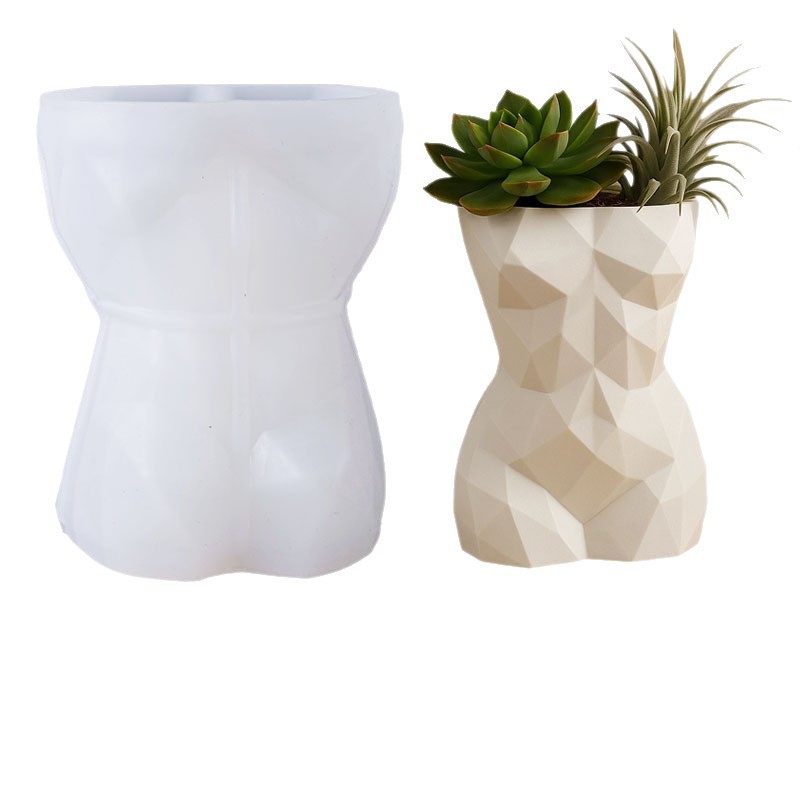 3D Geometric Female Body Flowe - Gardening Tools Women ulasan dan harga