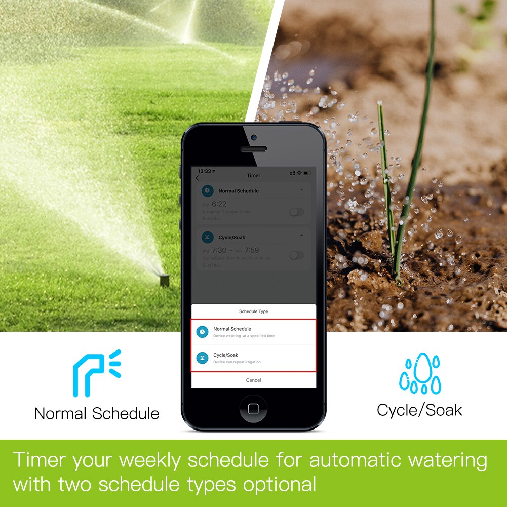 Moes Smart Tuya Bluetooth Wate - Drip Irrigation Kit ulasan dan harga
