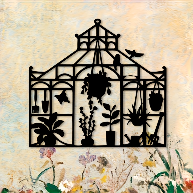 Brand Iron Wall Art Vintage Gr - Gardening Tools Vintage ulasan dan harga