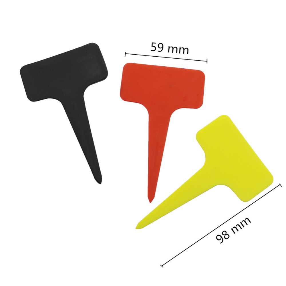 DIY Plastic T-Type Plant Label - Plant Label Tags ulasan dan harga