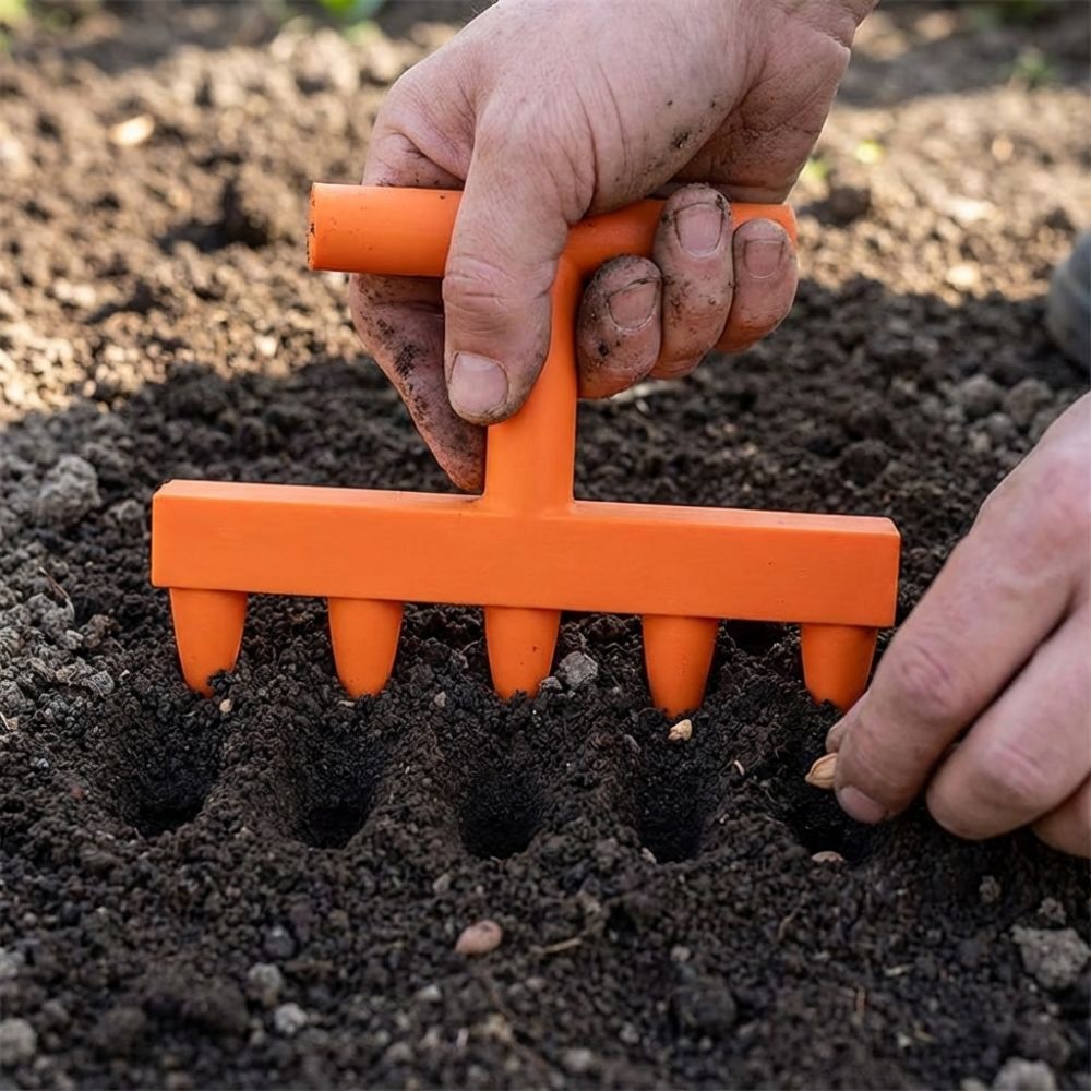 Plastic Soil Hole Drilling Too - Garden Row Marker ulasan dan harga