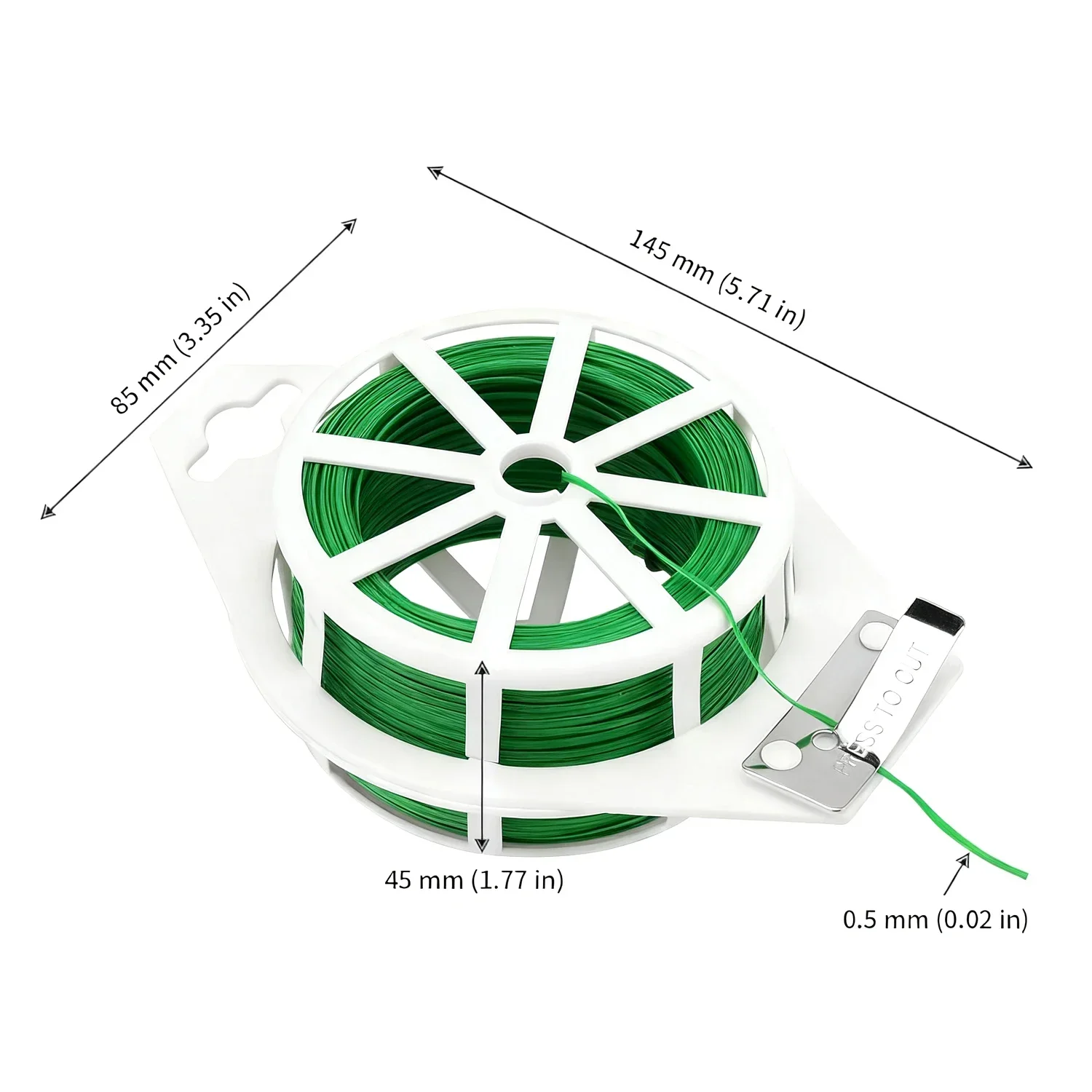 1-3Rolls 100M Green Garden Twi - Garden Wire Twist Tie ulasan dan harga