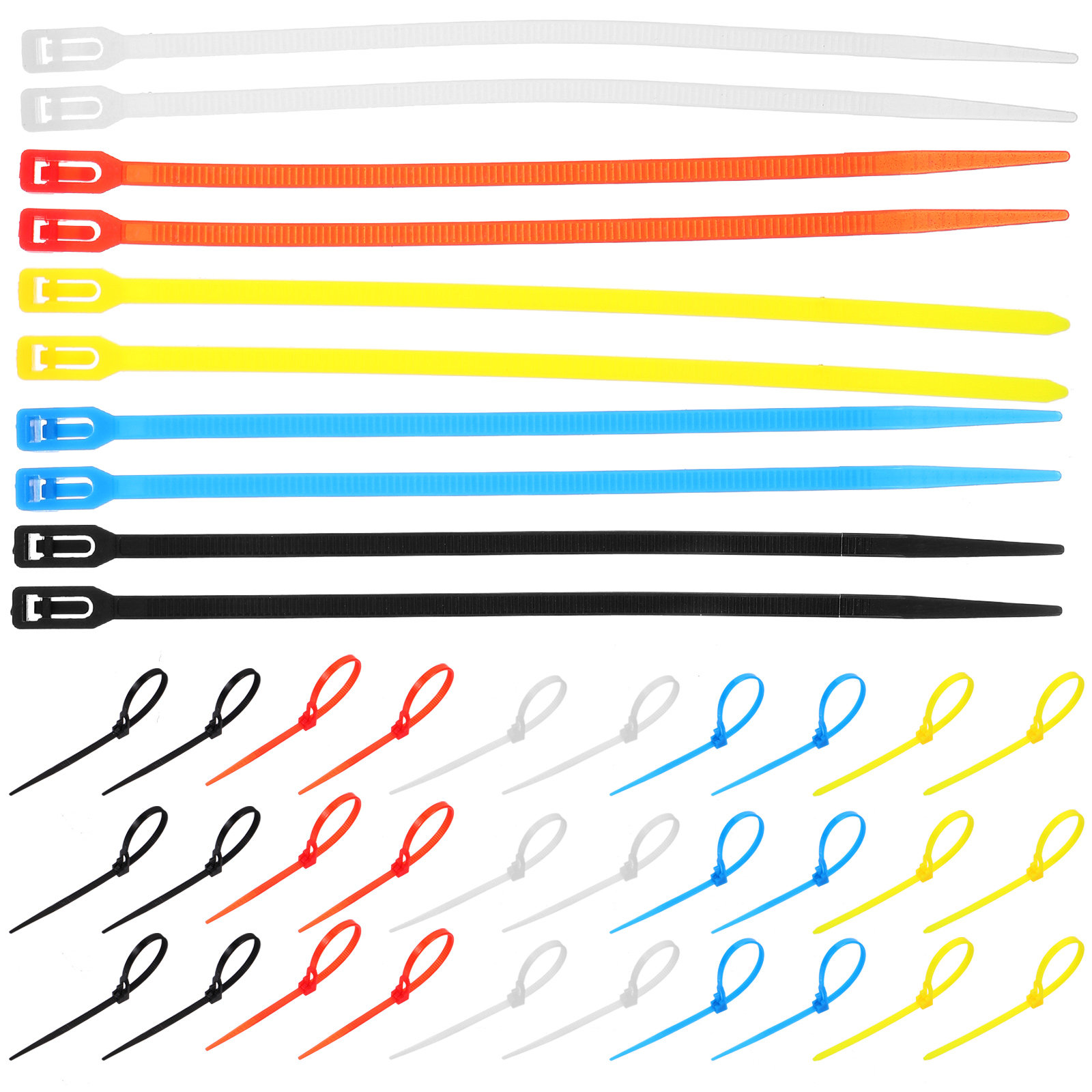 500Pcs Bulk Cable Ties Reusabl - Garden Wire Twist Tie ulasan dan harga