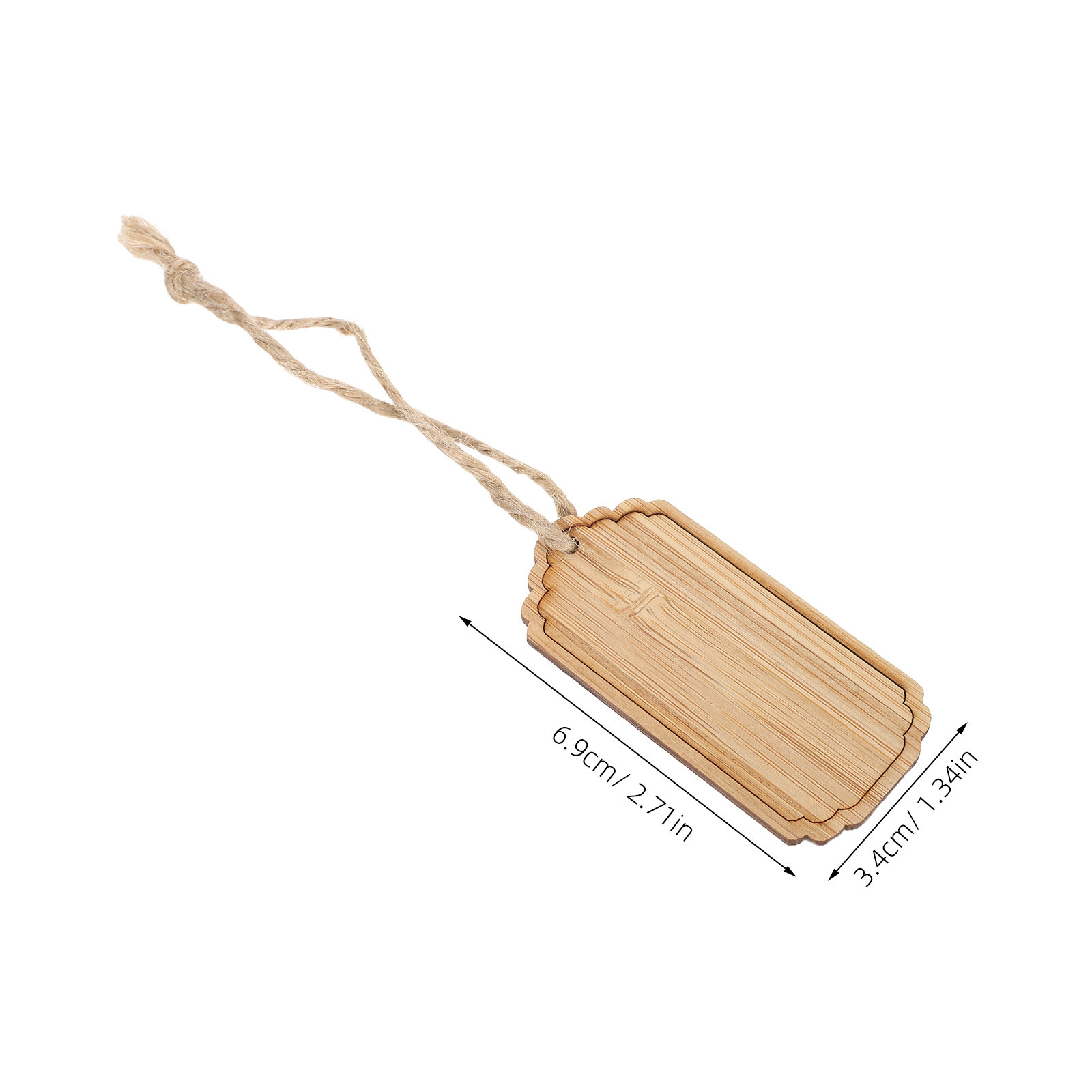 20Pcs Bamboo Plant Markers Han - Plant Label Tags ulasan dan harga