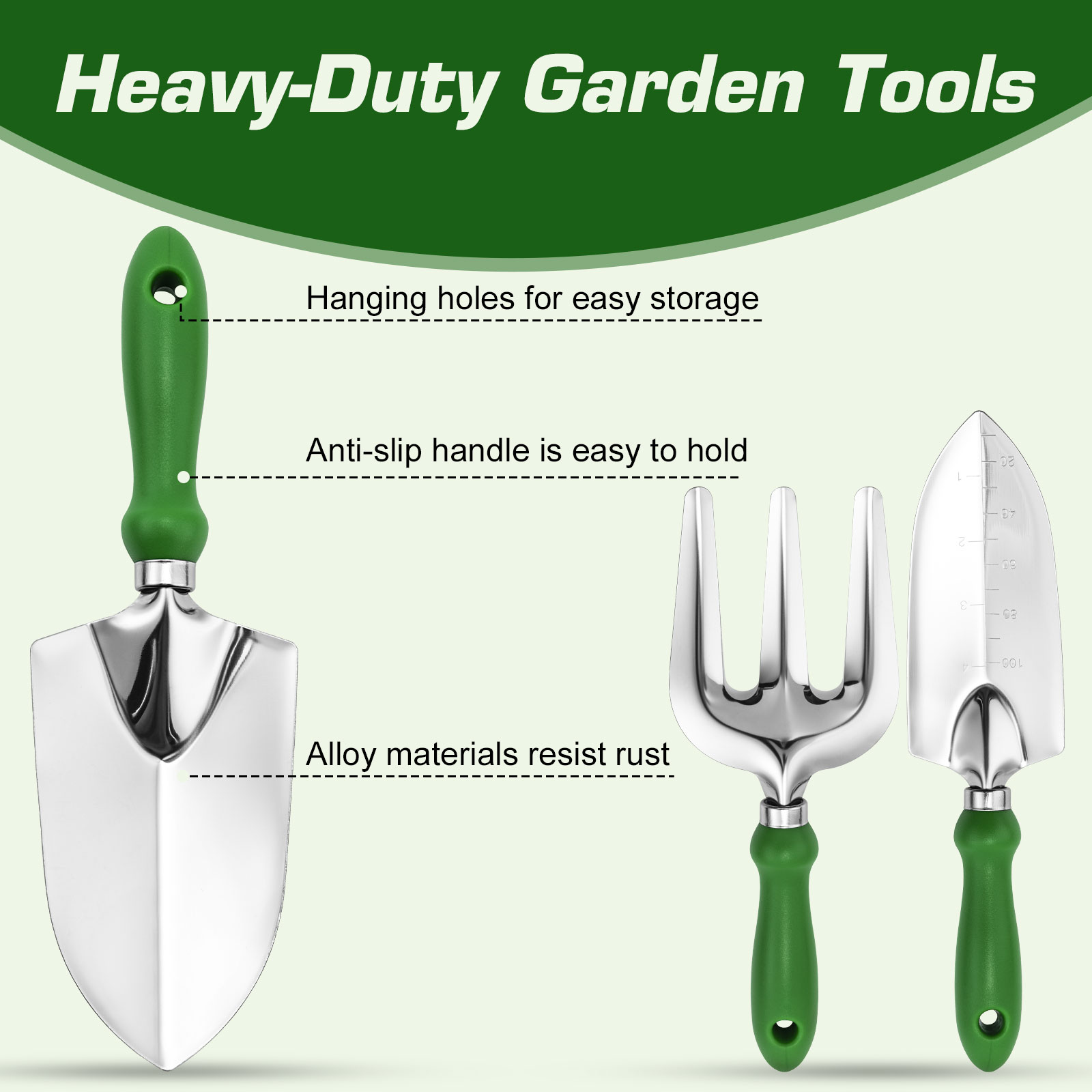Goture Gardening Tools Set Inc - Gardening Tools Trowel ulasan dan harga