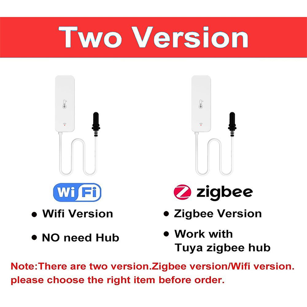 Tuya Wifi Zigbee Temperature a - Aquaponics Fish Tank ulasan dan harga