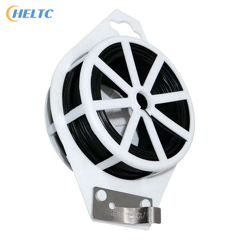 1Pcs  Plastic Coated Wire Gard - Garden Wire Twist Tie ulasan dan harga