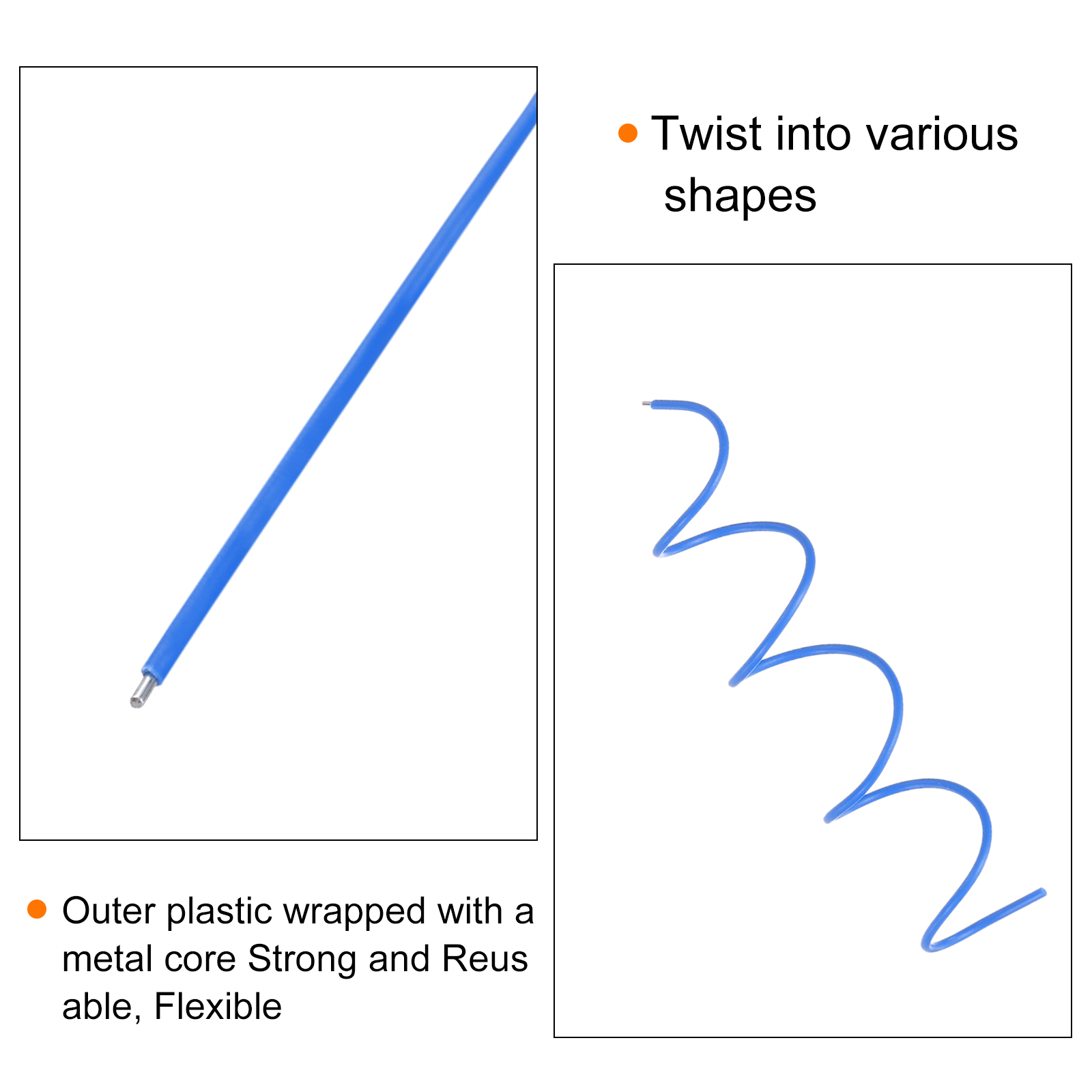 1Pcs Wire Twists Ties 150mm Ro - Garden Wire Twist Tie ulasan dan harga