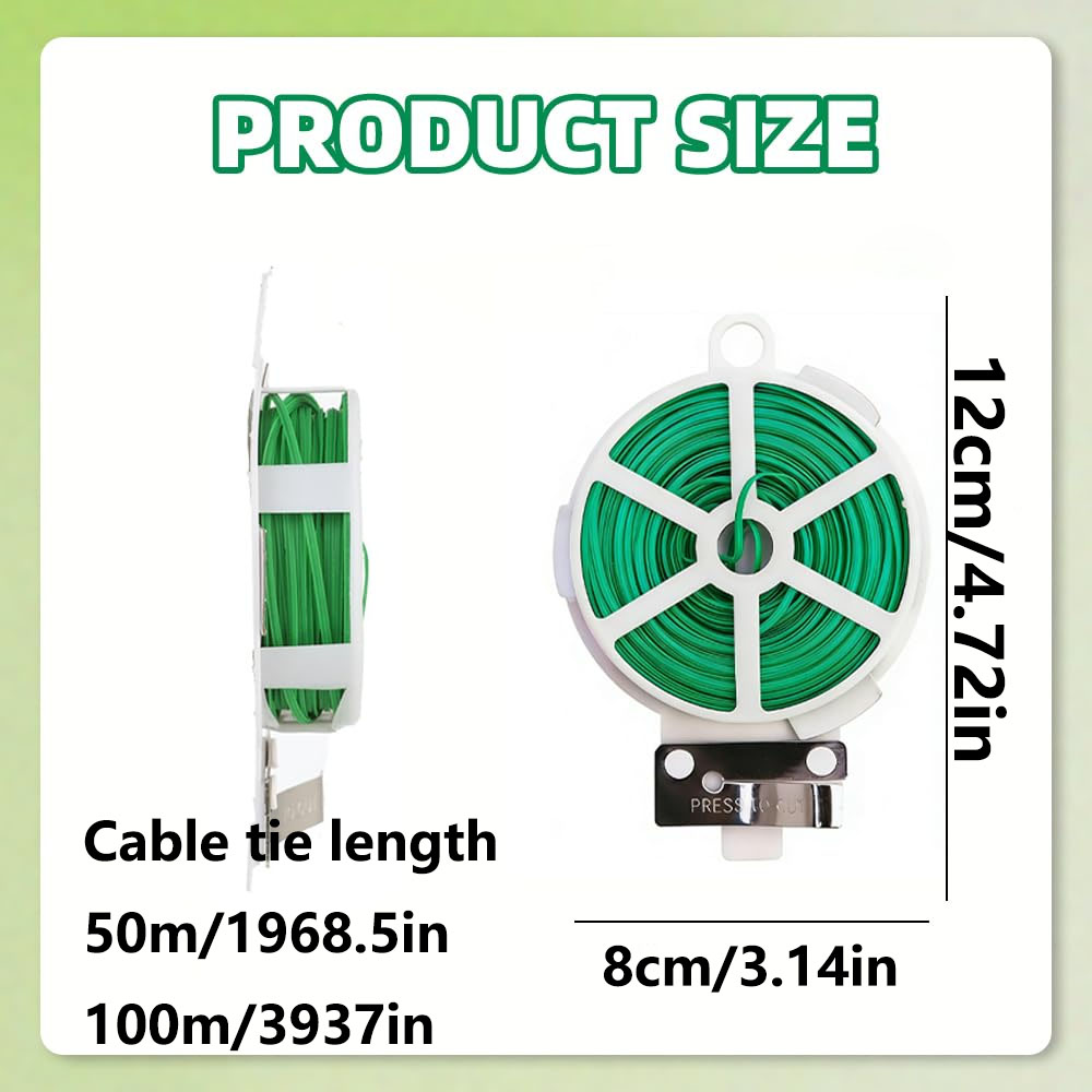 Garden Twist Ties Multifunctio - Garden Wire Twist Tie ulasan dan harga