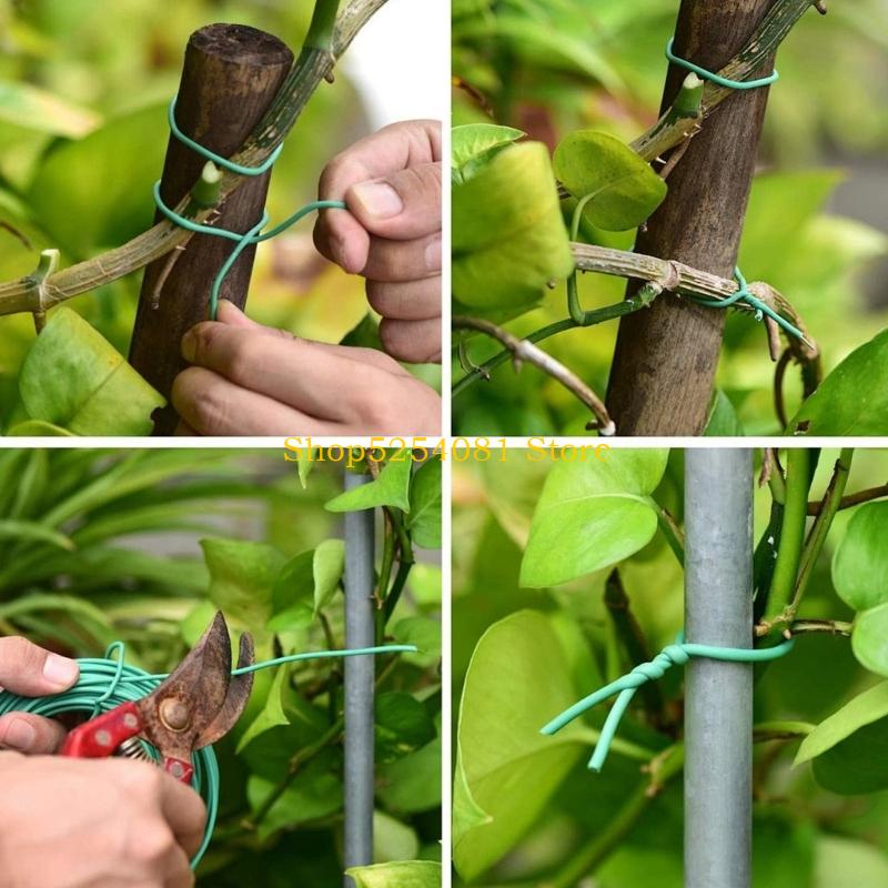 AXYC 2pcs Roll Heavy Duty Sun  - Garden Wire Twist Tie ulasan dan harga