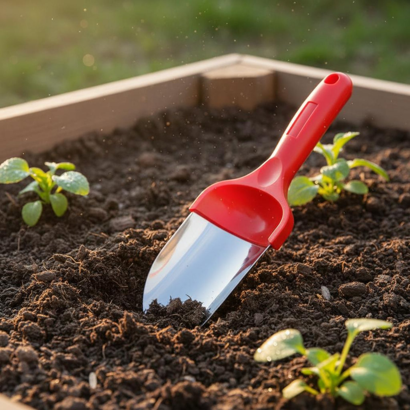 Stainless Steel Garden Trowel  - Gardening Tools Trowel ulasan dan harga