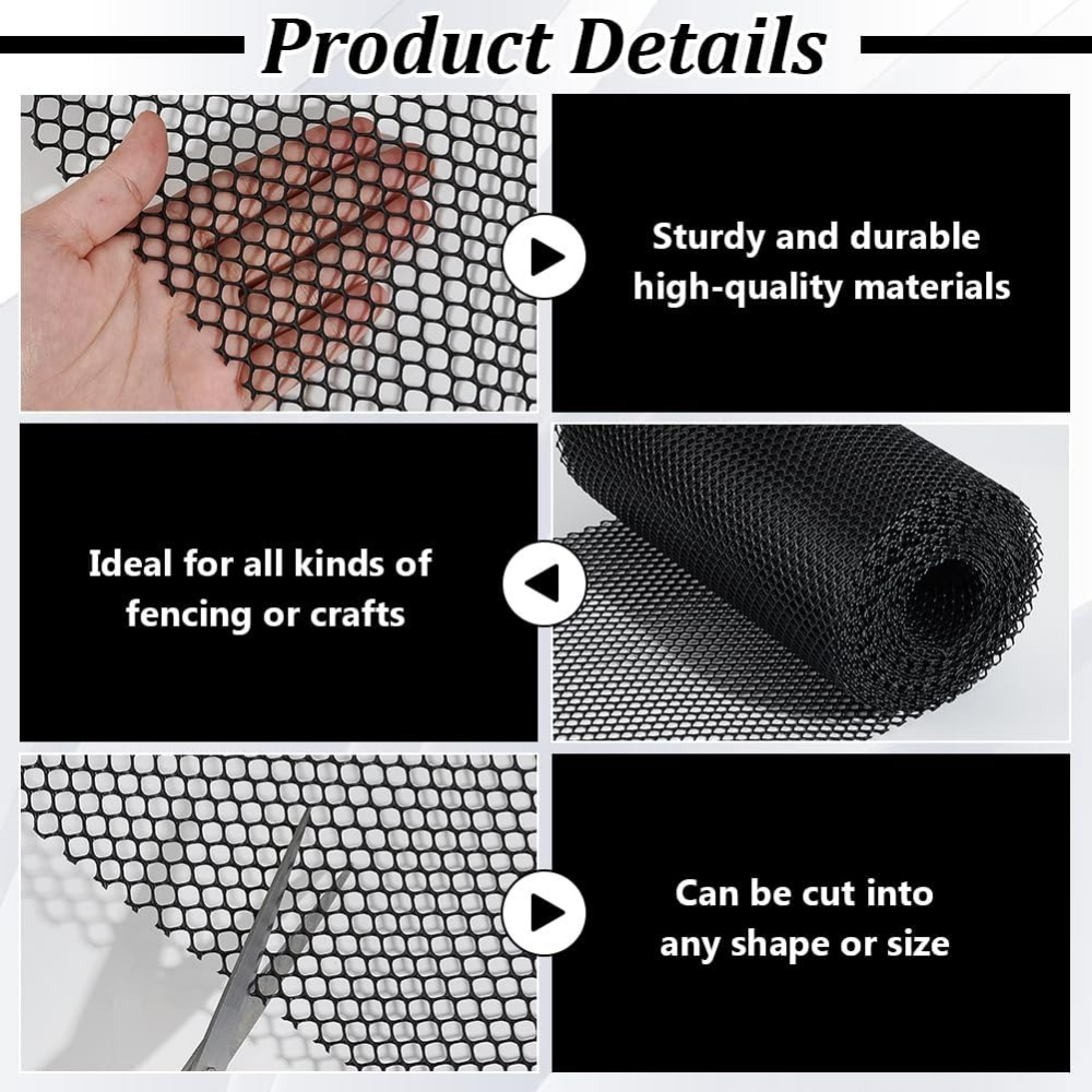 Plastic Wire Mesh Fence 26.2Ft - Garden Wire Twist Tie ulasan dan harga