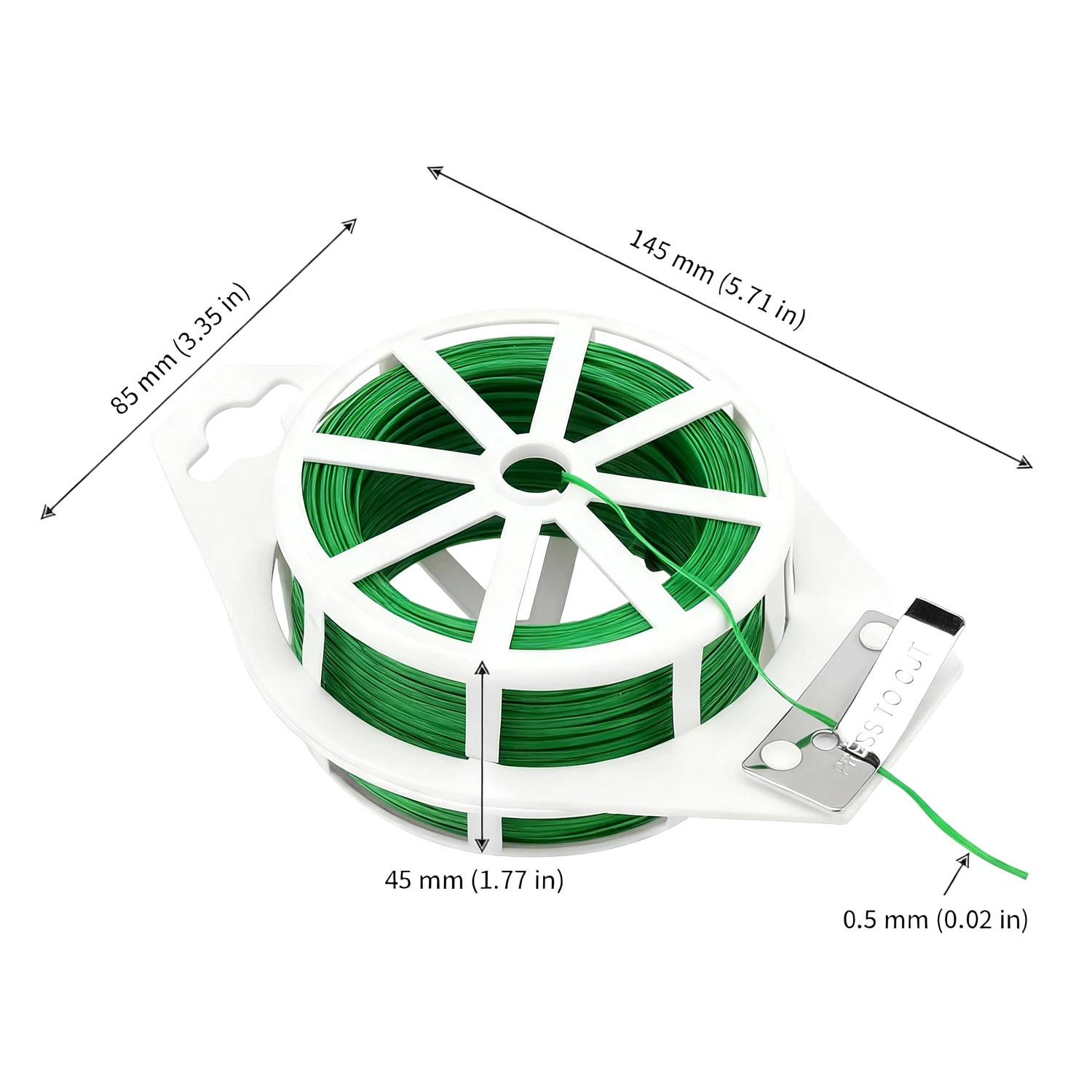 1-3pcs 100M Garden Twist Ties  - Garden Wire Twist Tie ulasan dan harga