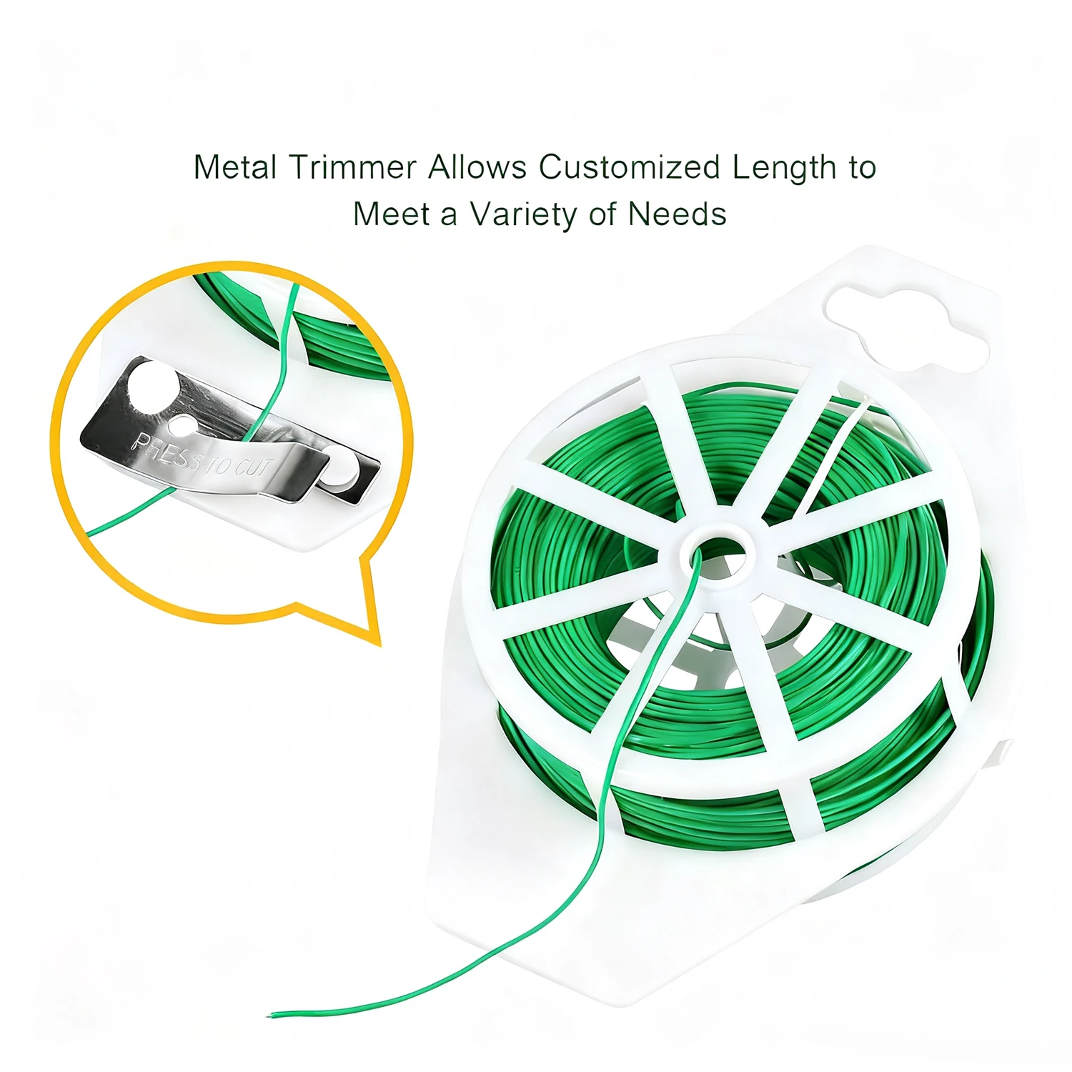 1-3pcs 100M Garden Twist Ties  - Garden Wire Twist Tie ulasan dan harga