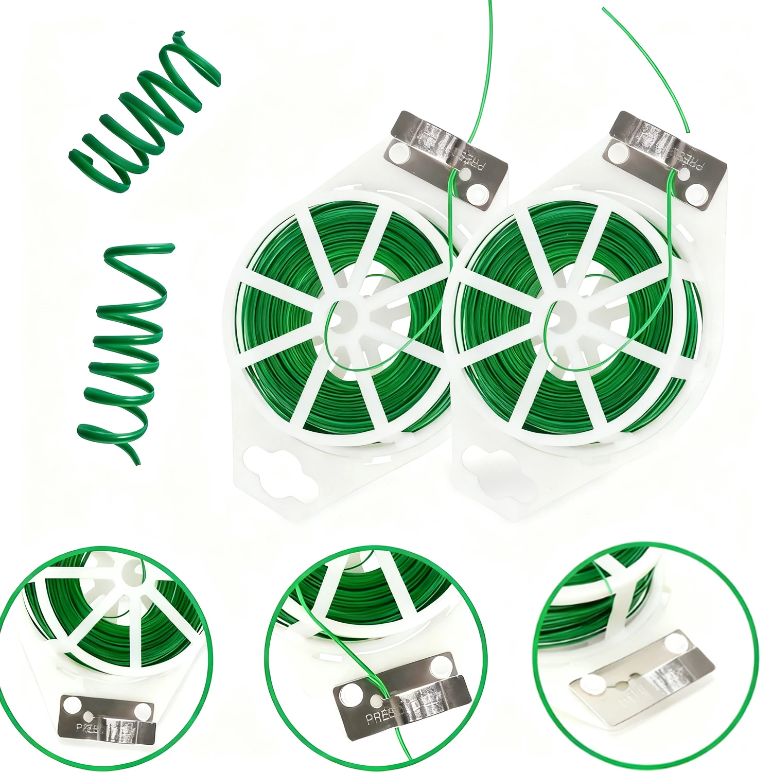 1-3pcs 100M Garden Twist Ties  - Garden Wire Twist Tie ulasan dan harga