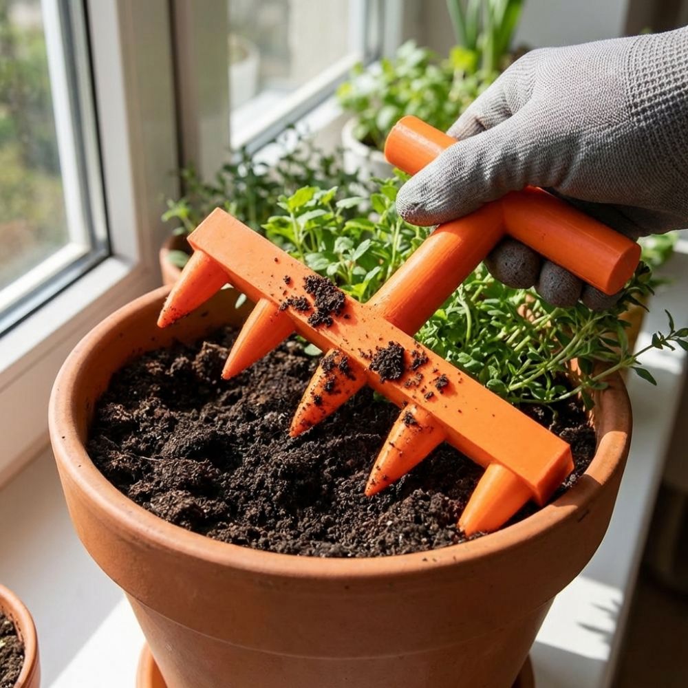Plastic Soil Hole Drilling Too - Garden Row Marker ulasan dan harga