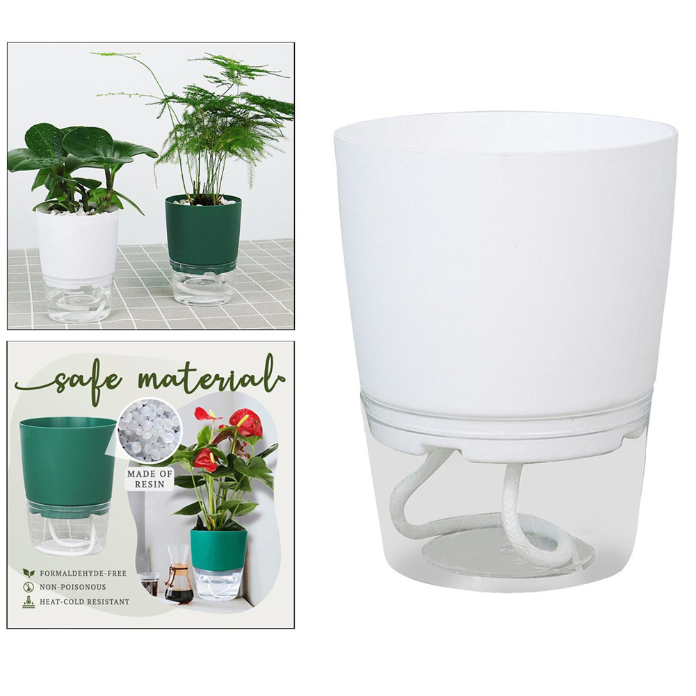 Lazy Hydroponic Flower Pot Aut - Automatic Plant Waterer ulasan dan harga