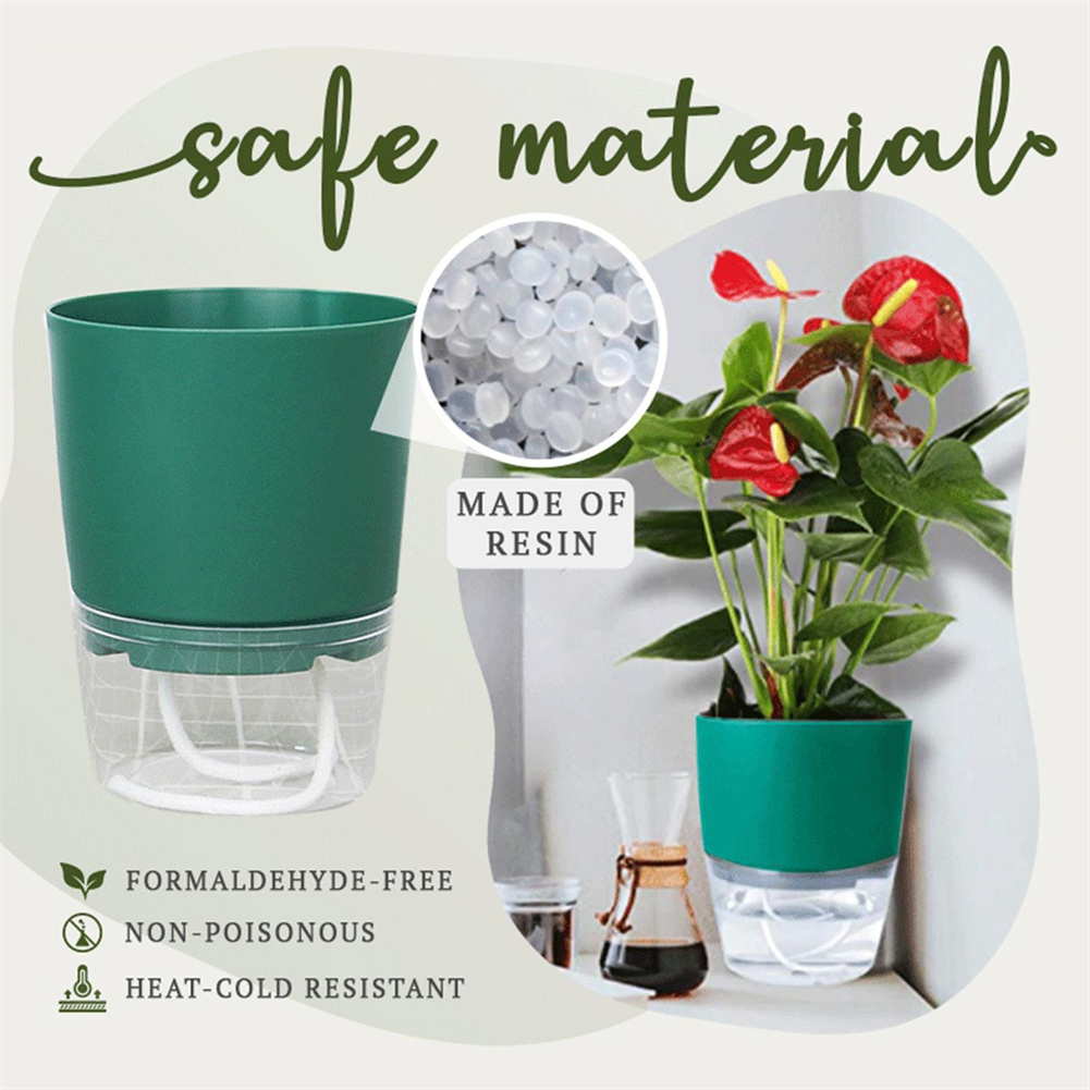 Lazy Hydroponic Flower Pot Aut - Automatic Plant Waterer ulasan dan harga