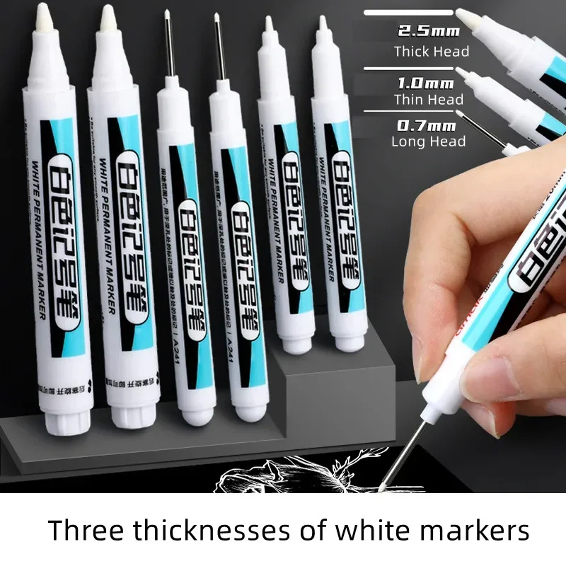 1pc White Acrylic Marker Paint - Garden Row Marker ulasan dan harga