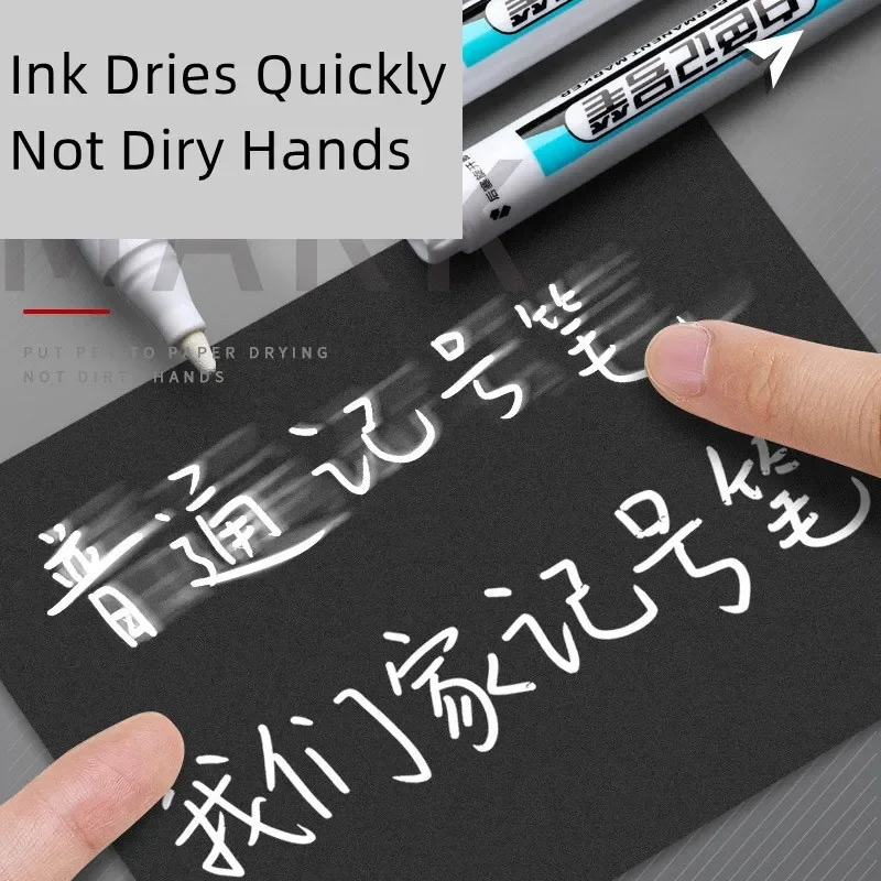 1pc White Acrylic Marker Paint - Garden Row Marker ulasan dan harga