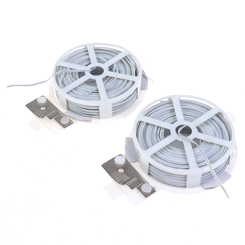 1Pc (50m) White Multi-Function - Garden Wire Twist Tie ulasan dan harga