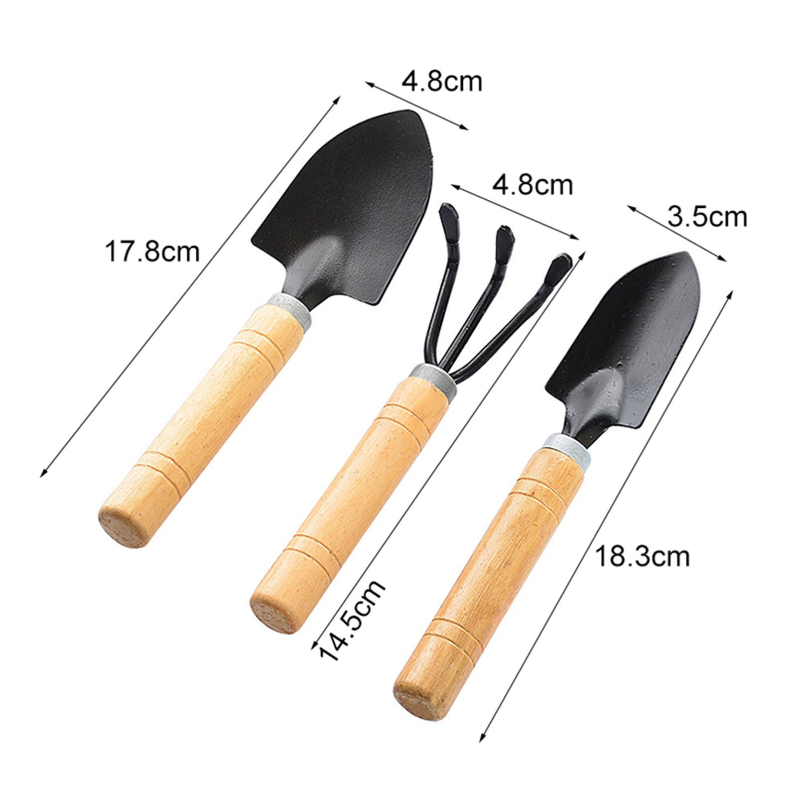3-Piece Mini Garden Tools Set, - Gardening Tools Trowel ulasan dan harga