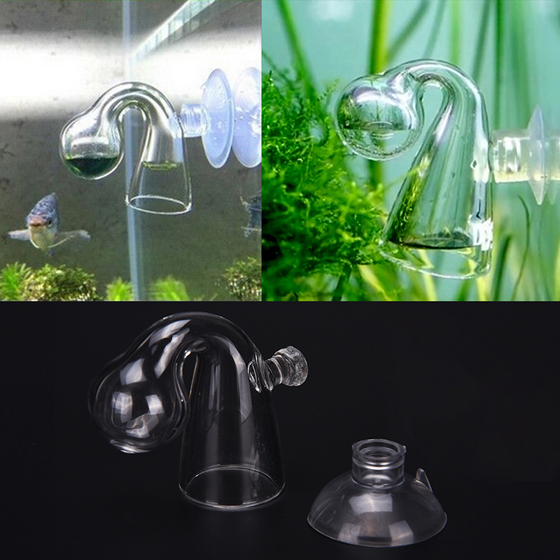 Diffuse Glass CO2 Drop Checker - Aquaponics Fish Tank ulasan dan harga