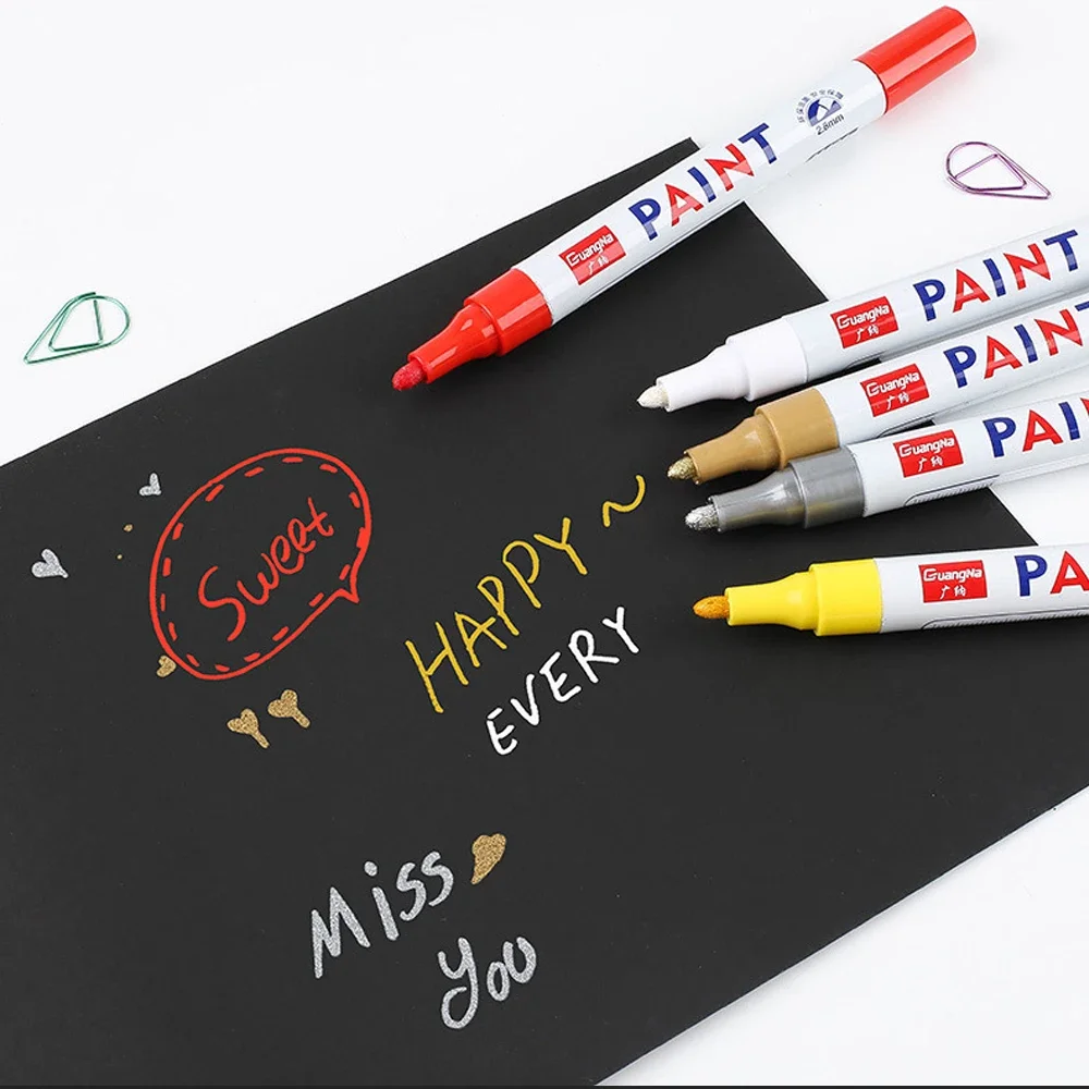 1-12Pcs White Permanent Paint  - Garden Row Marker ulasan dan harga