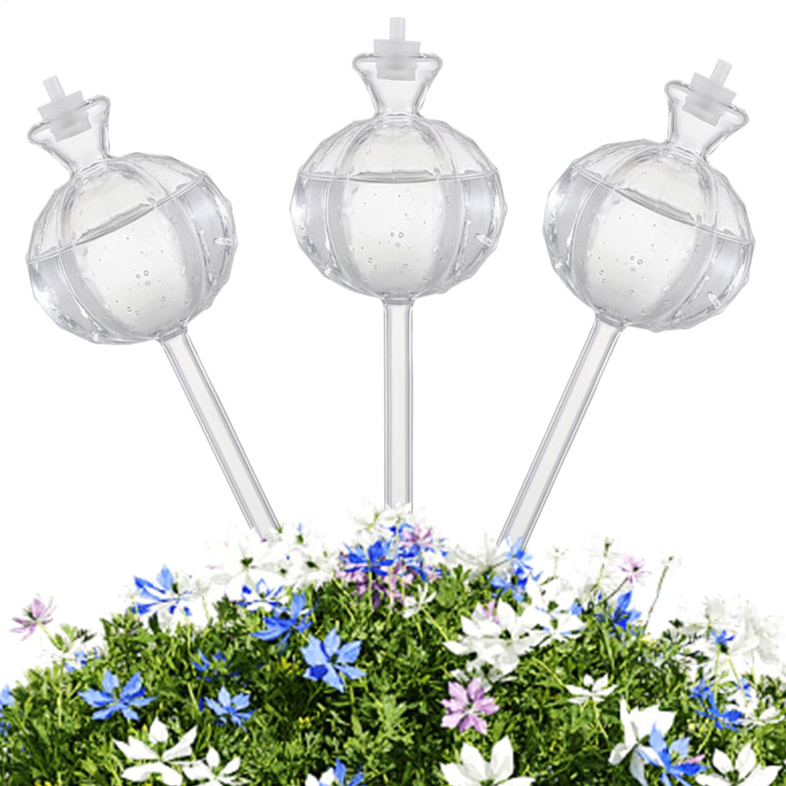 Plant Watering Globes Stakes 3 - Automatic Plant Waterer ulasan dan harga